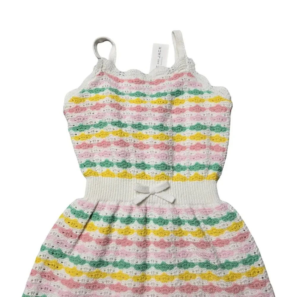 Janie & Jack‎ The Crochet Away Dress Size: 7 NEW
